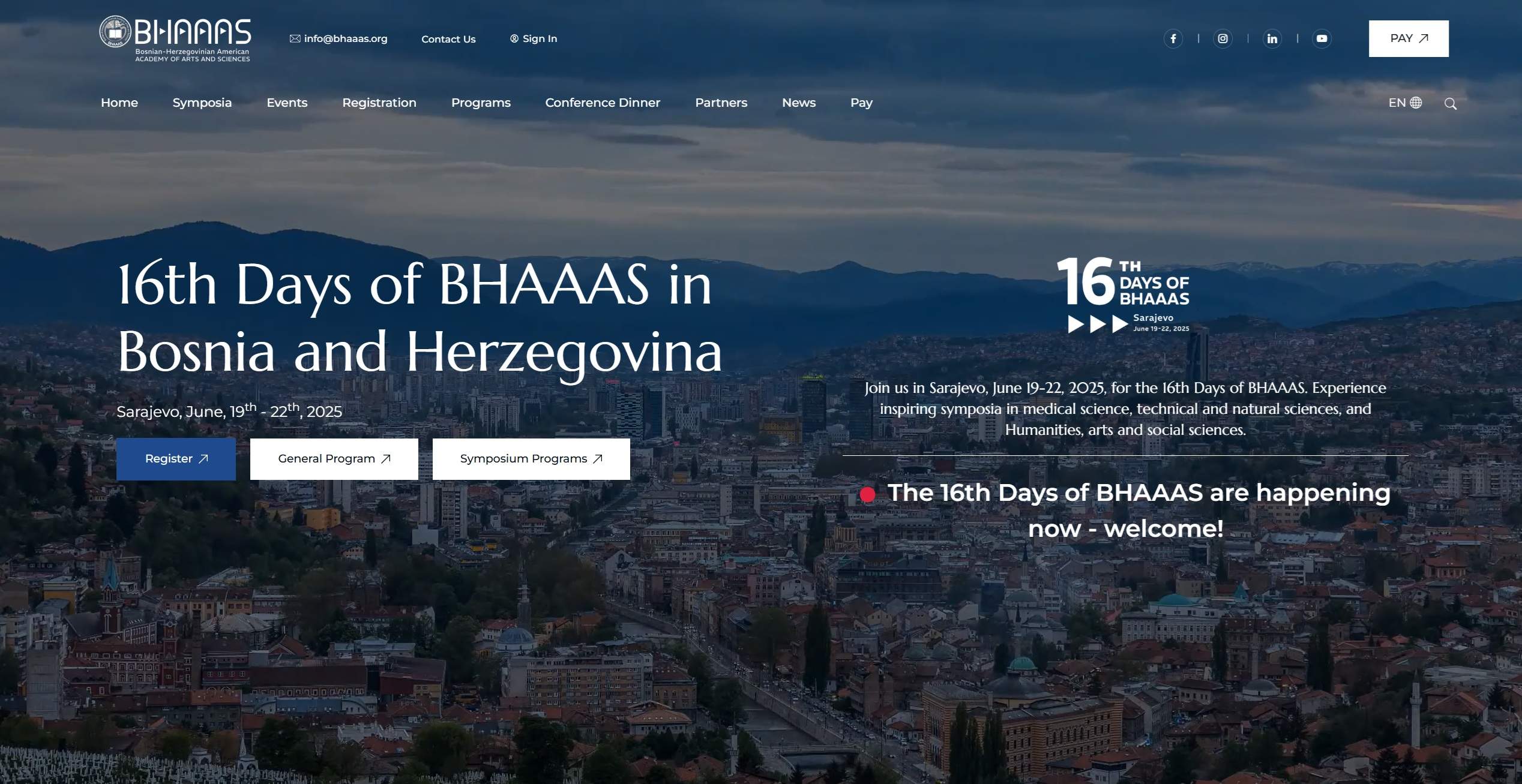 New Website for the 16th Days of BHAAAS